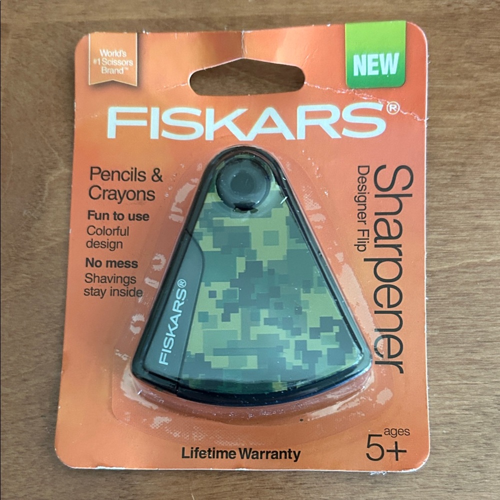Camouflage Pencil Sharpener